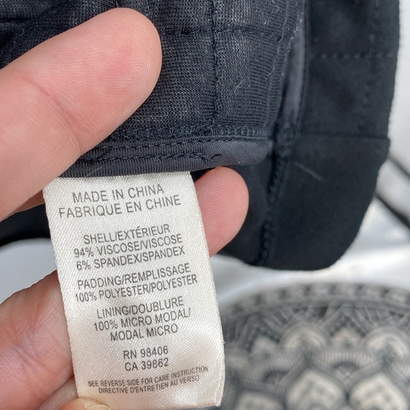 Theory‎ Mimi Q Classical Dress Womens Large Black Quilted Long Sleeve Shift Crew - Picture 5 of 13